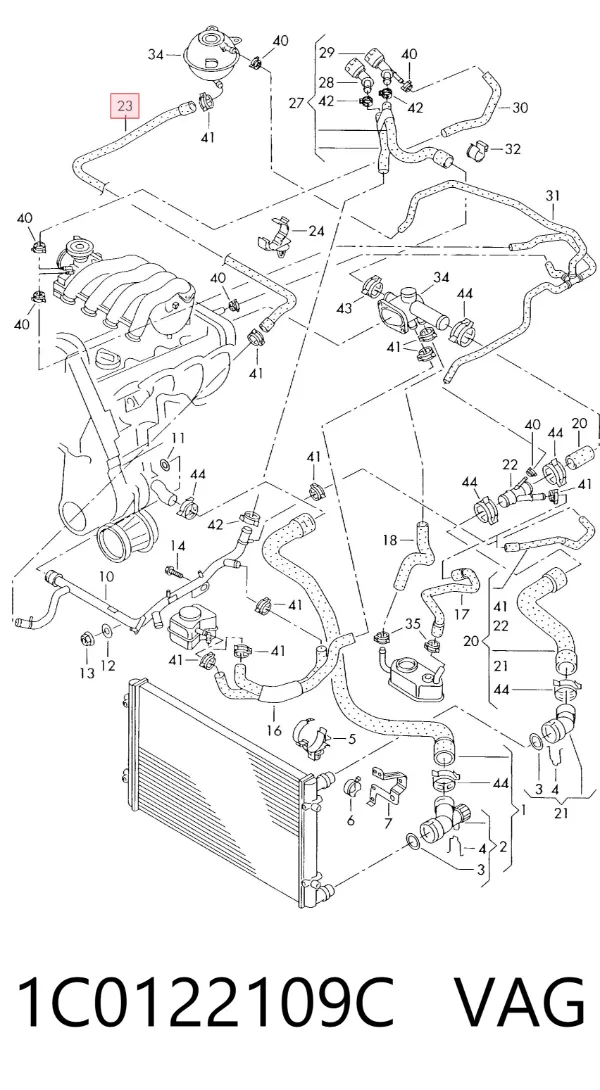  1C0122109C VAG