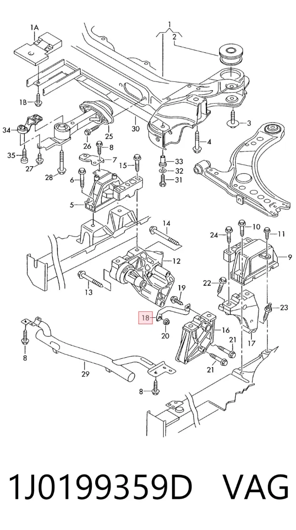  1J0199359D VAG