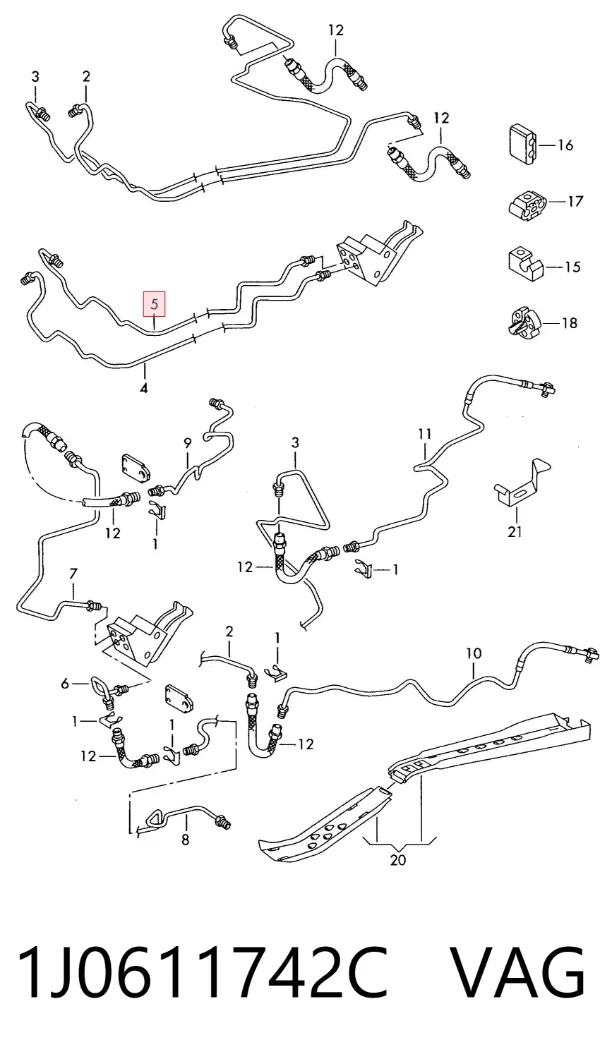  1J0611742C VAG