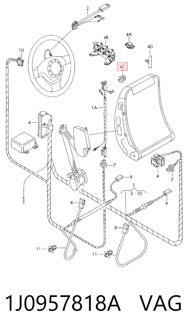  1J0957818A VAG