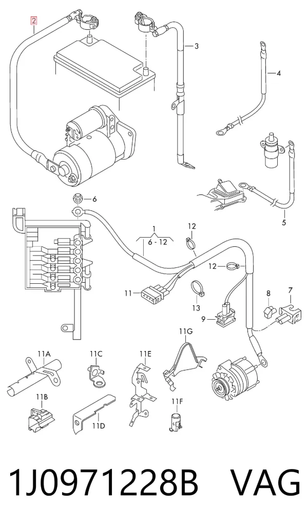  1J0971228B VAG