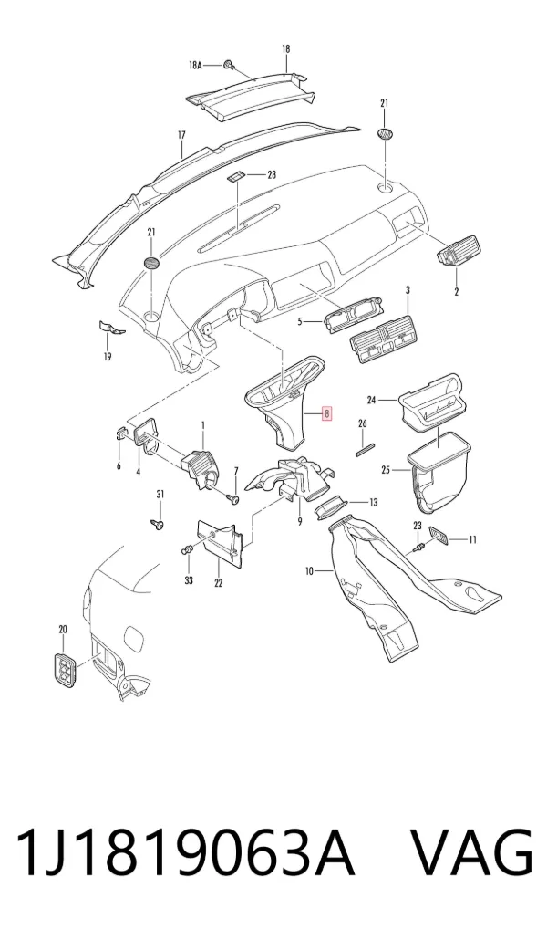  1J1819063A VAG