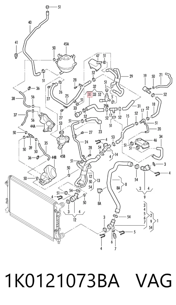  1K0121073BA VAG