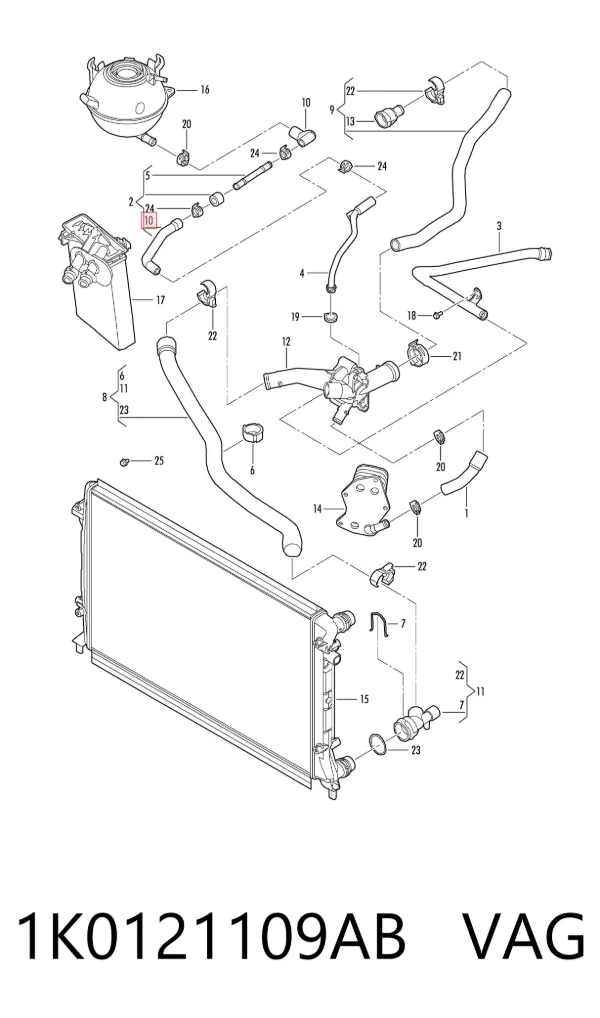  1K0121109AB VAG