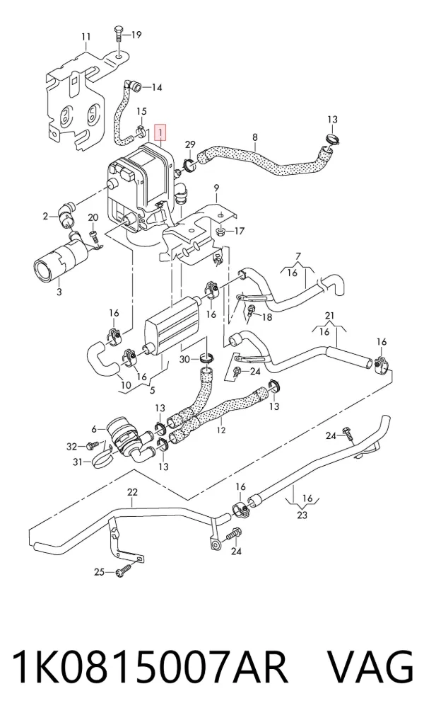  1K0815007AR VAG