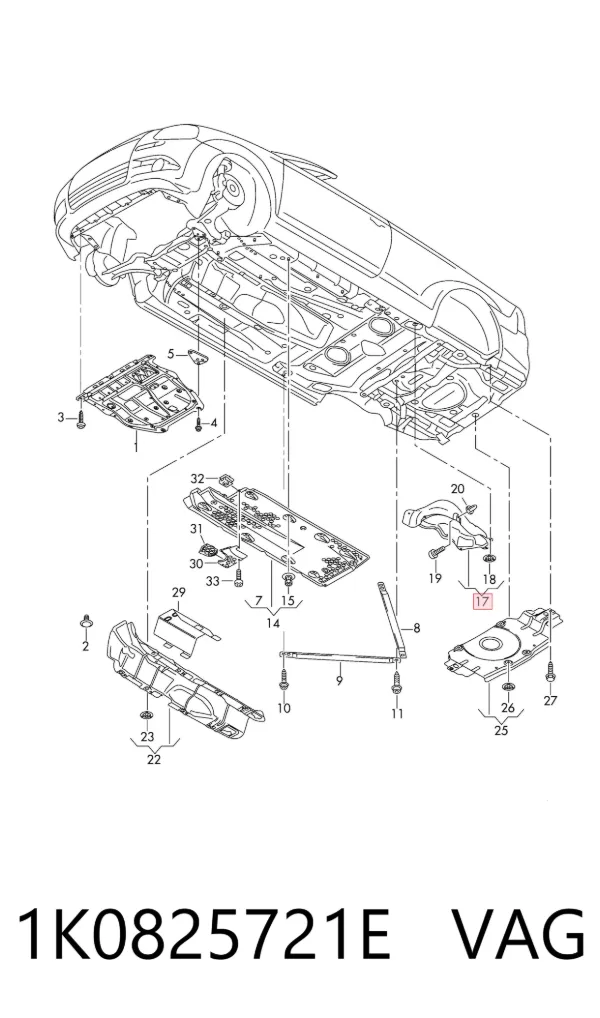  1K0825721E VAG