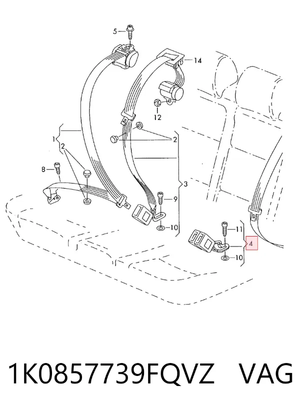  1K0857739FQVZ VAG