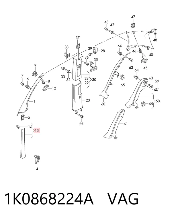  1K0868224A VAG