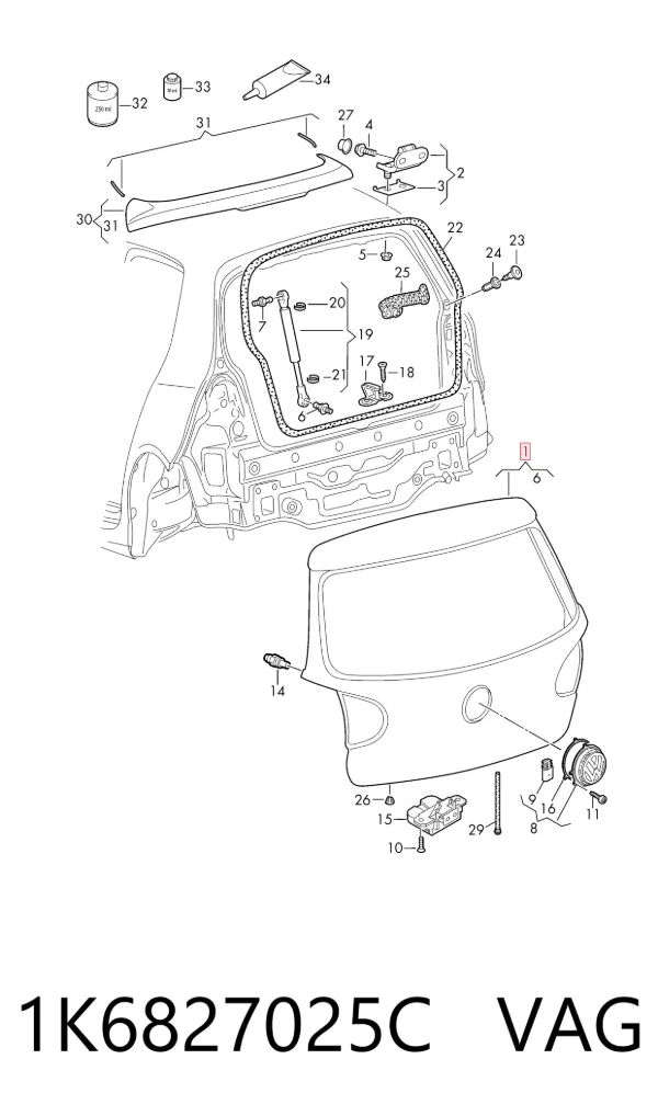 Ляда Volkswagen Golf V