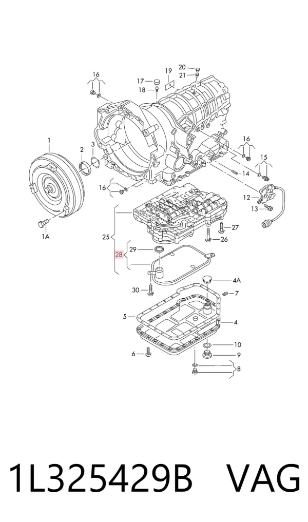 Фільтр АКПП 1L325429B VAG