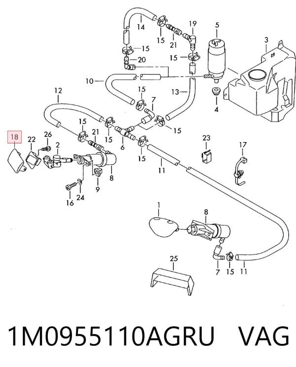  1M0955110AGRU VAG