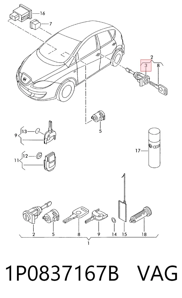  1P0837167B VAG