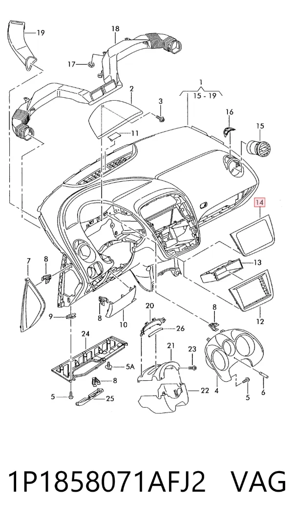  1P1858071AFJ2 VAG