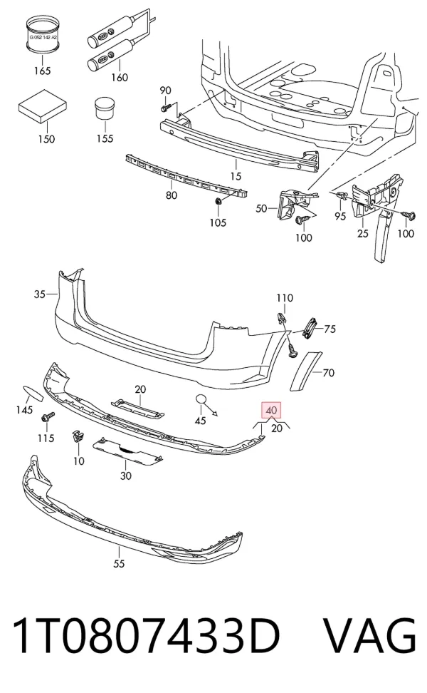  1T0807433DGRU VAG