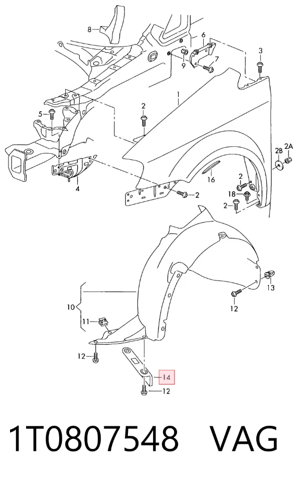  1T0807548 VAG