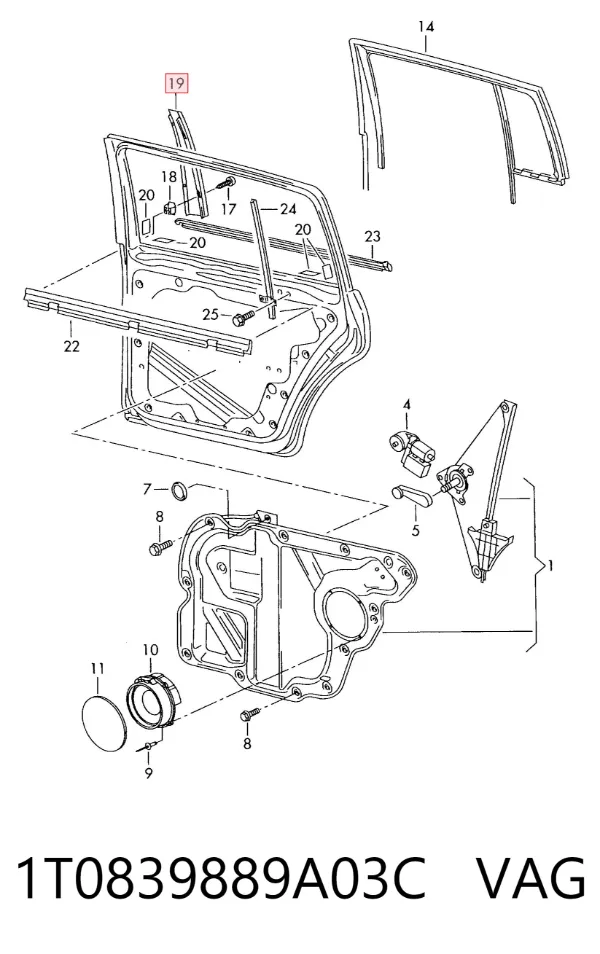  1T0839889A03C VAG