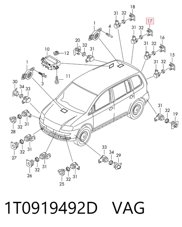  1T0919492D VAG