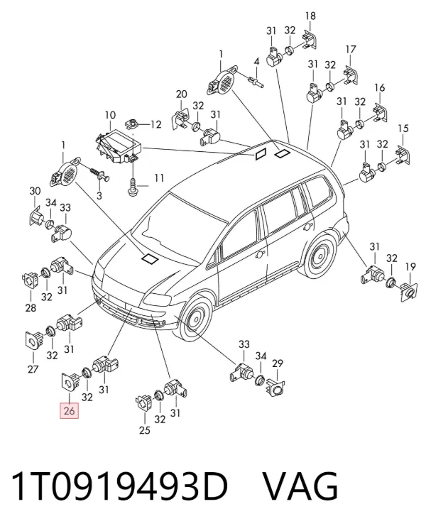  1T0919493D VAG