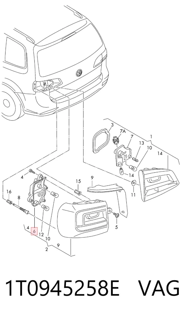  1T0945258E VAG