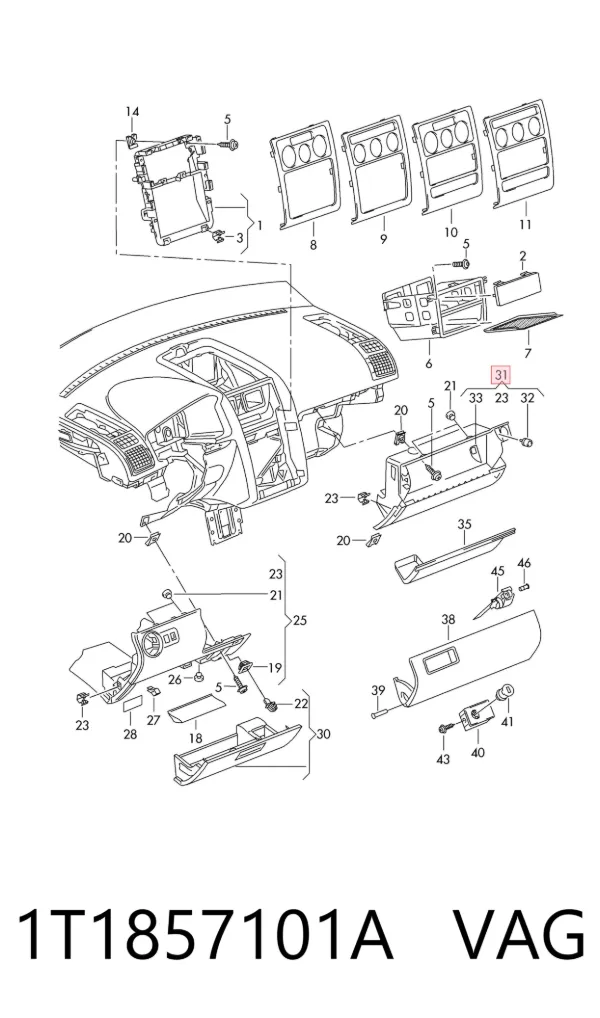  1T1857101A VAG