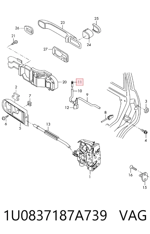 1U0837187A739 VAG