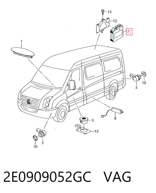  2E0909052GC VAG