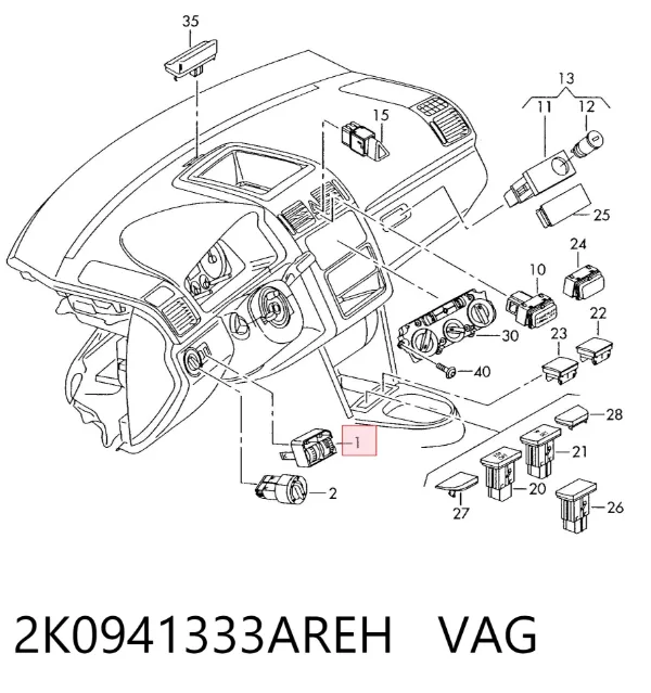  2K0941333AREH VAG