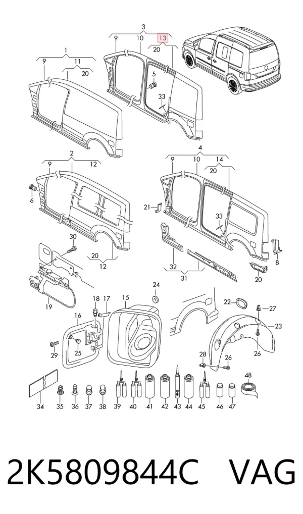  2K5809844C VAG