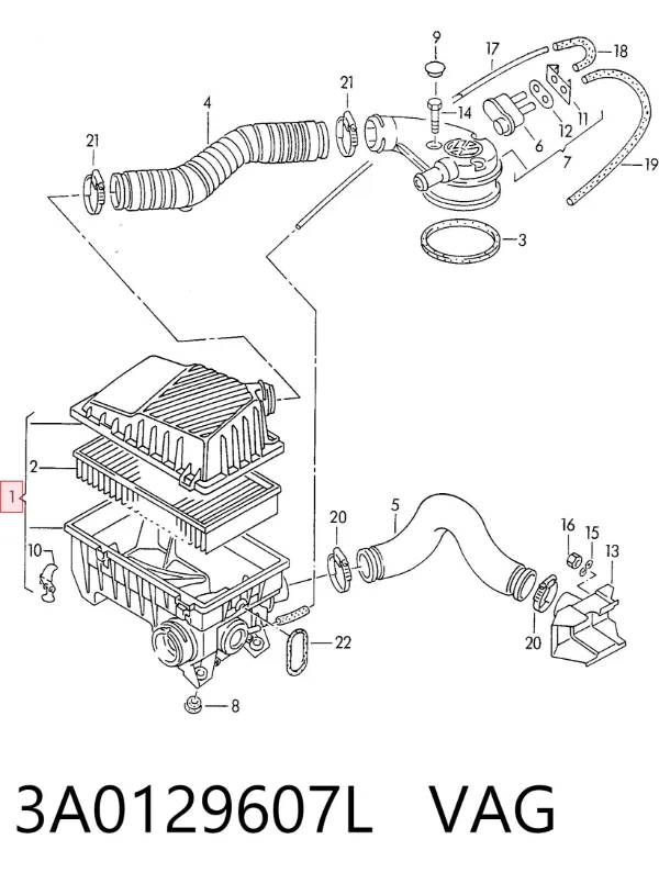  3A0129607L VAG
