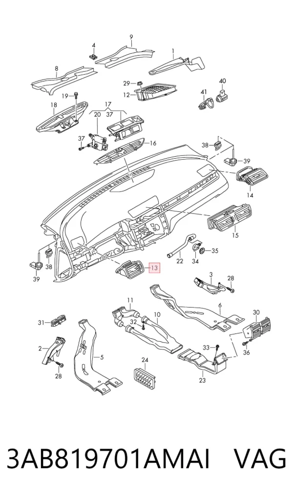  3AB819701AMAI VAG