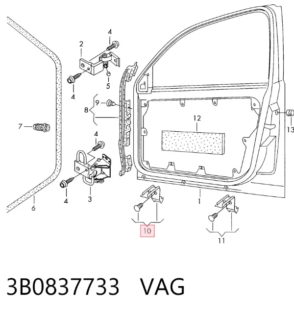  3B0837733 VAG