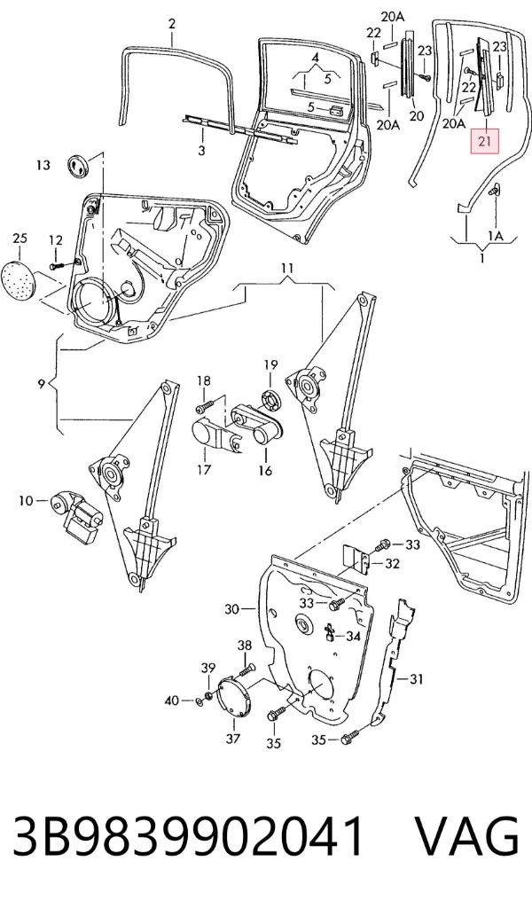  3B9839902041 VAG
