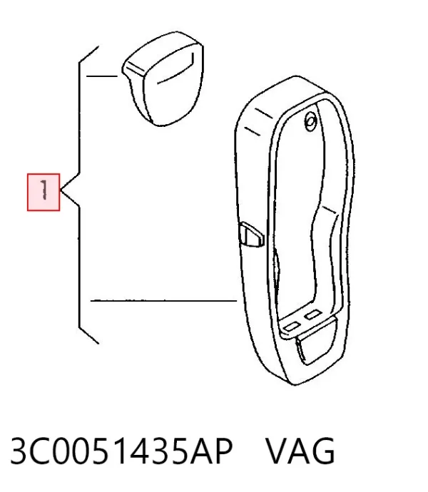 3C0051435AP VAG