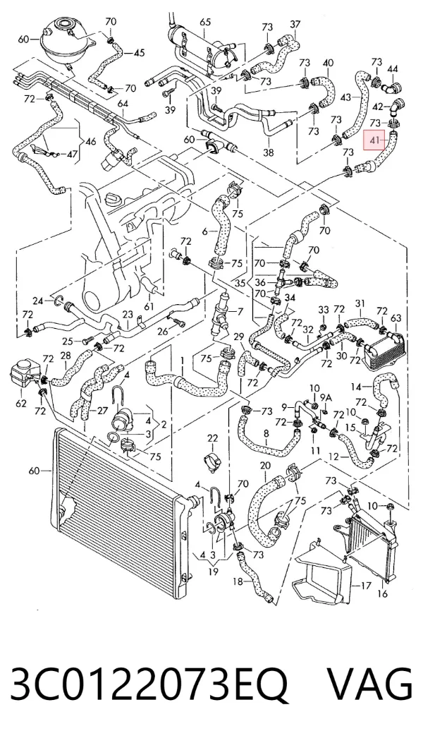 3C0122073EQ VAG