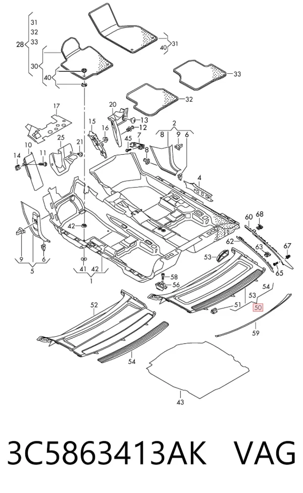  3C5863413AK VAG