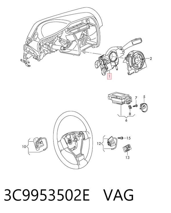  3C9953502E VAG