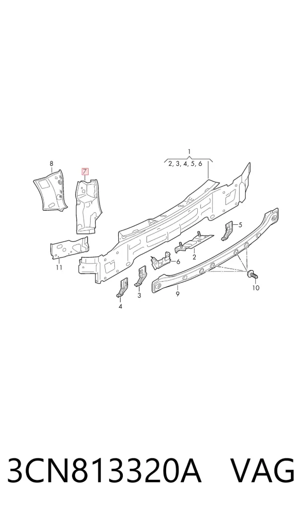  3CN813320A VAG