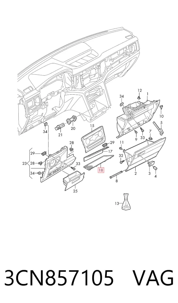  3CN857105 VAG