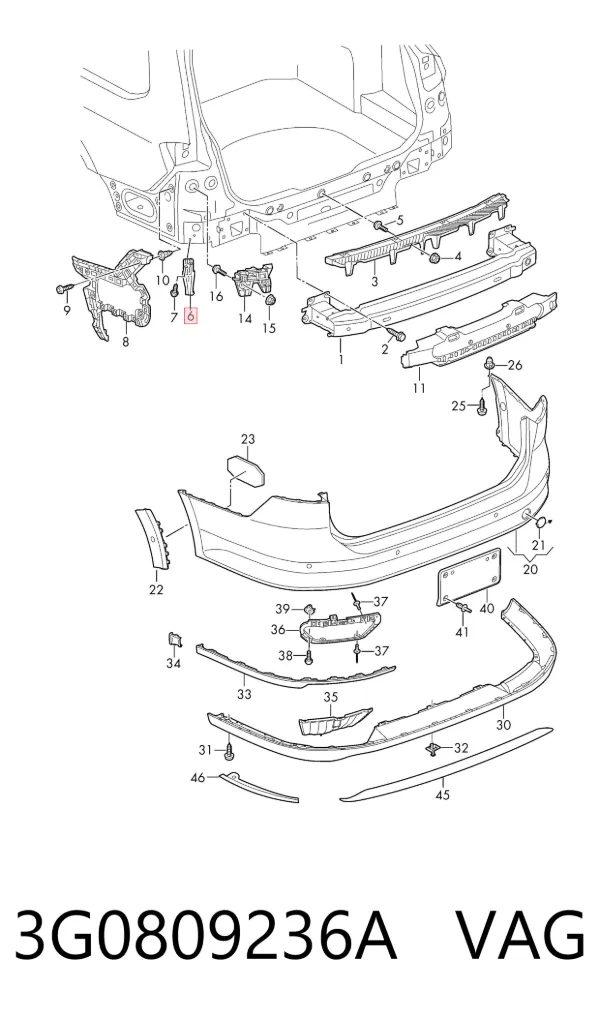  3G0809236A VAG