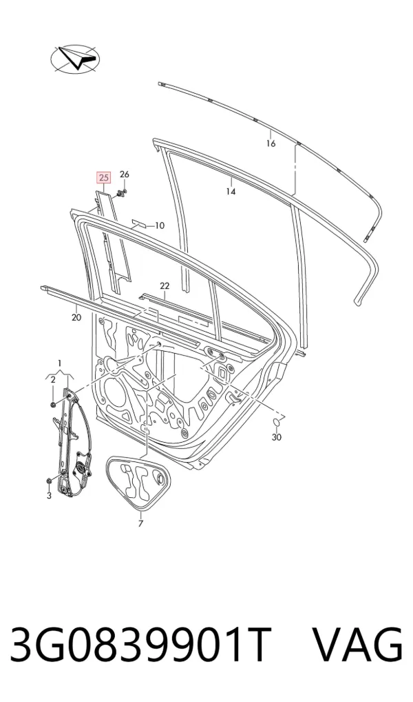  3G0839901T VAG