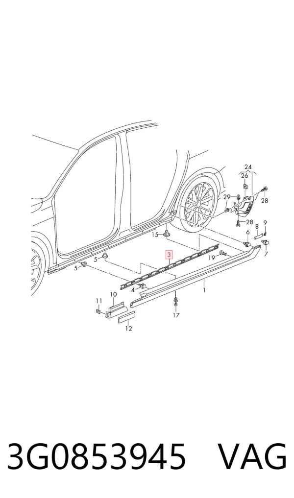  3G0853945 VAG