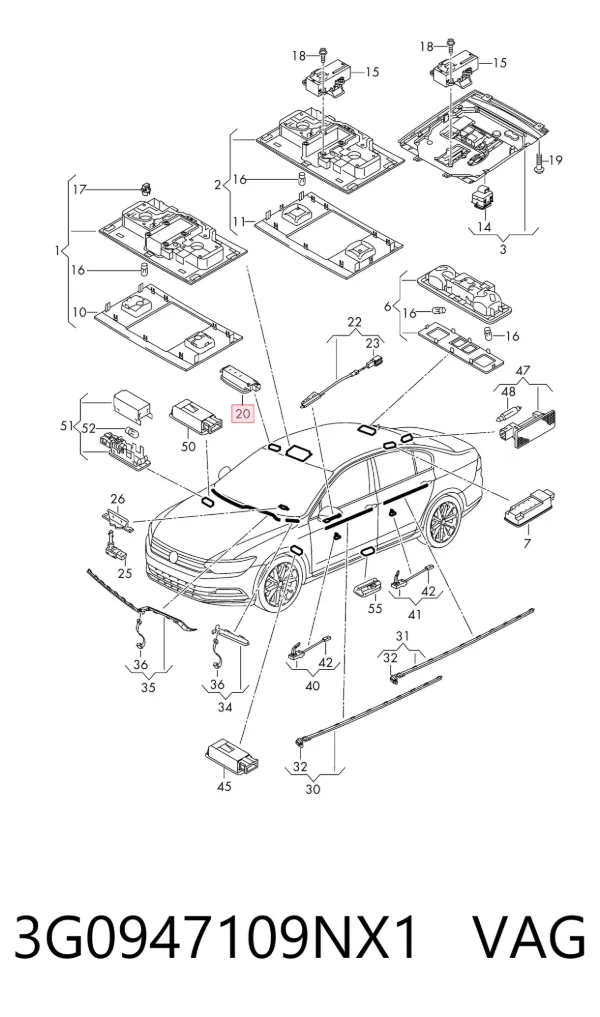  3G0947109NX1 VAG