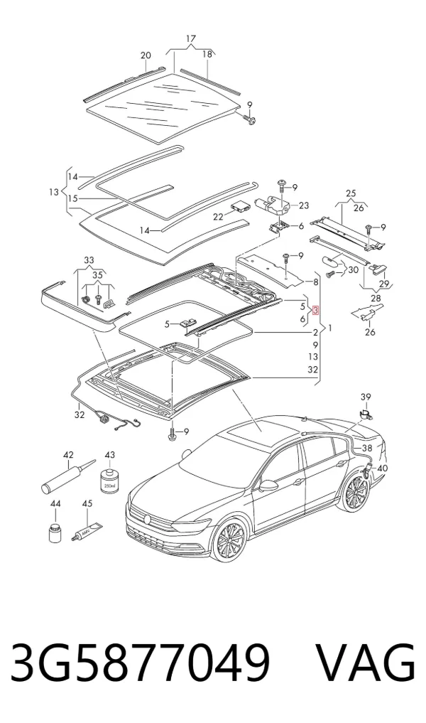  3G5877049 VAG
