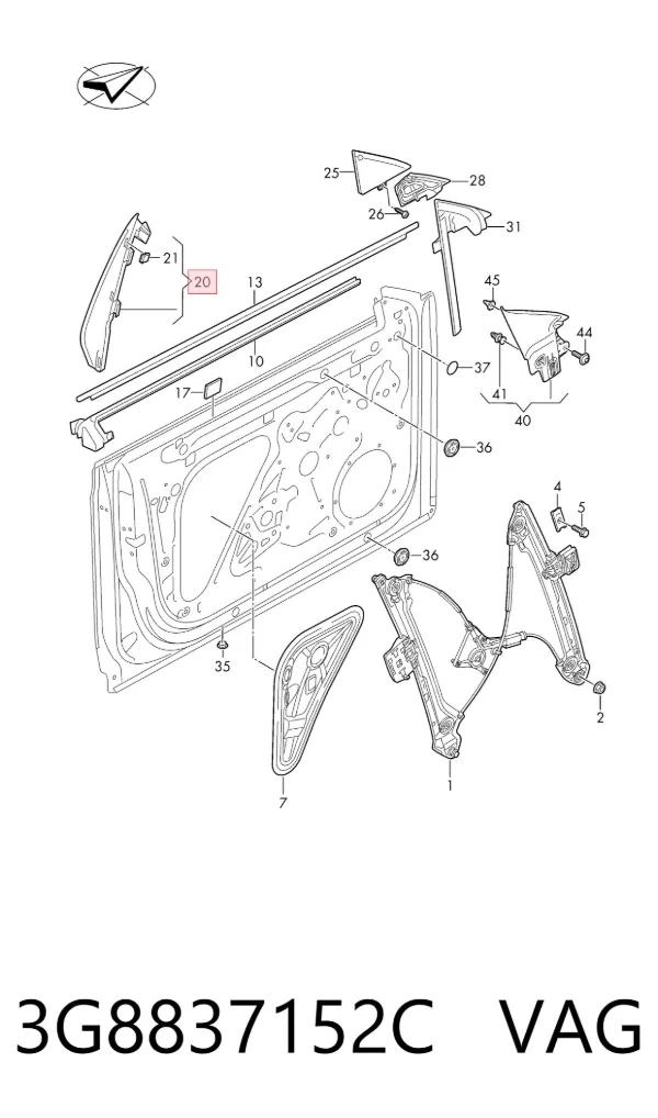  3G8837152C VAG