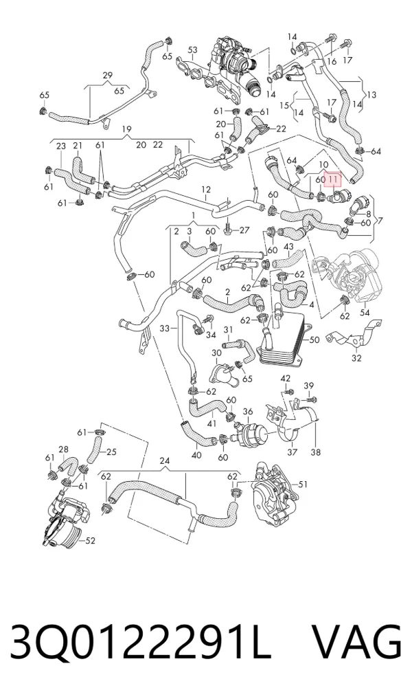  3Q0122291L VAG