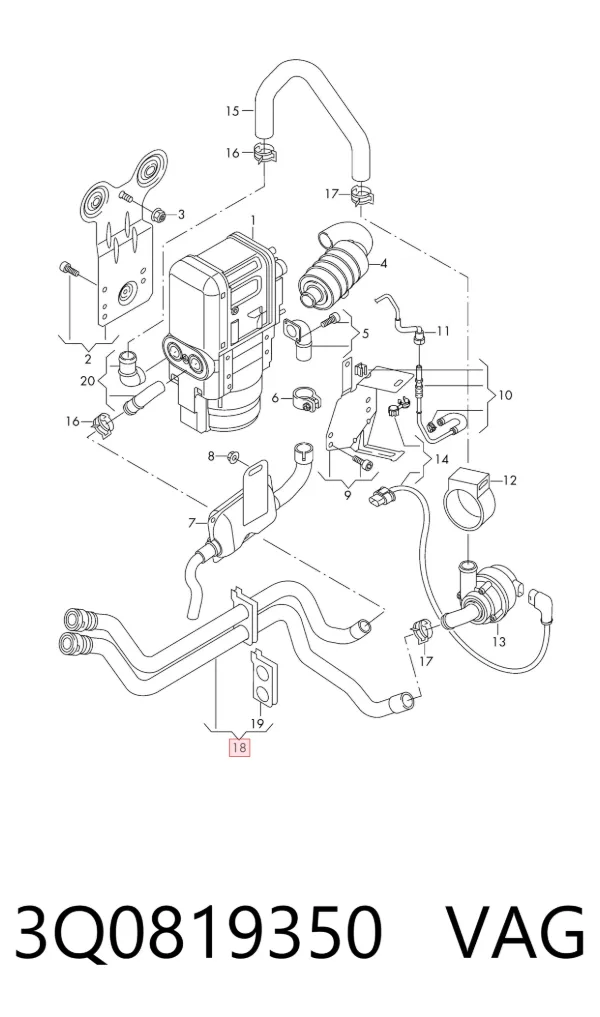  3Q0819350 VAG