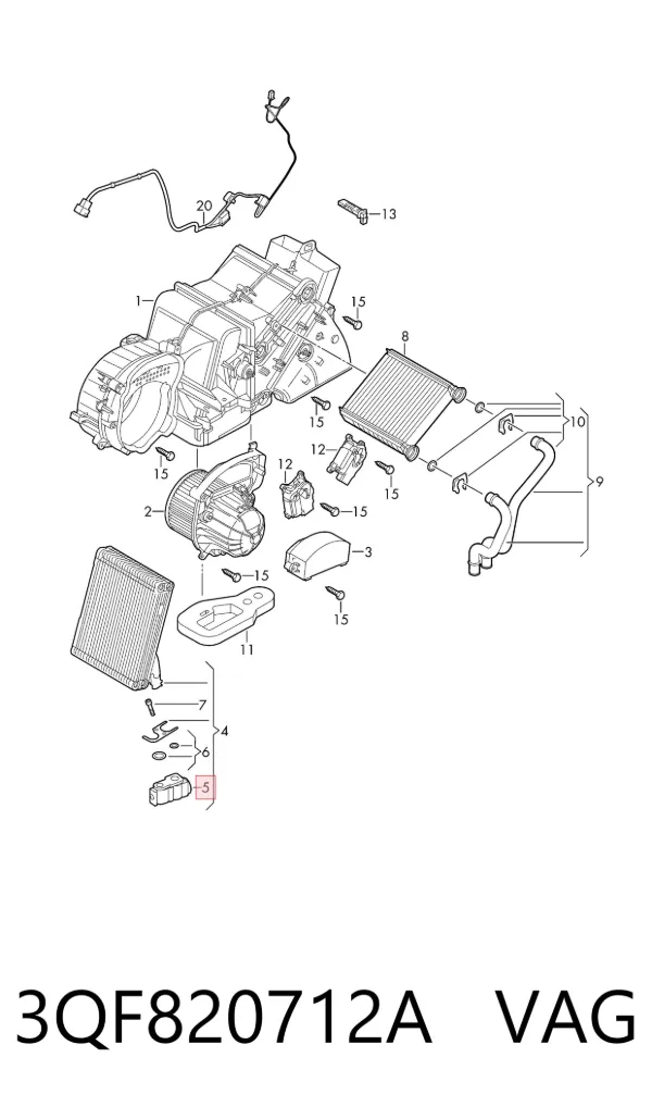  3QF820712A VAG