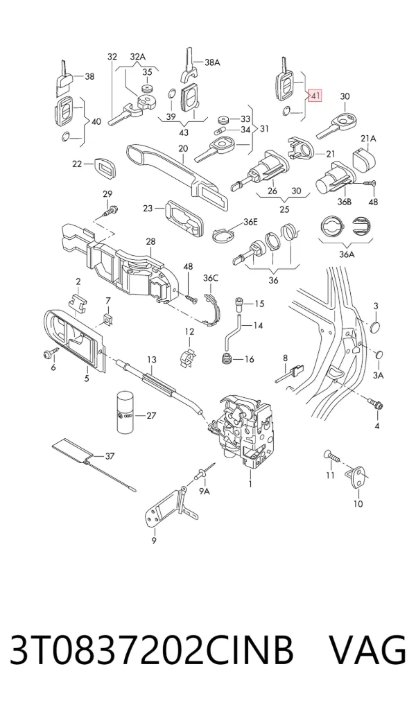  3T0837202CINB VAG