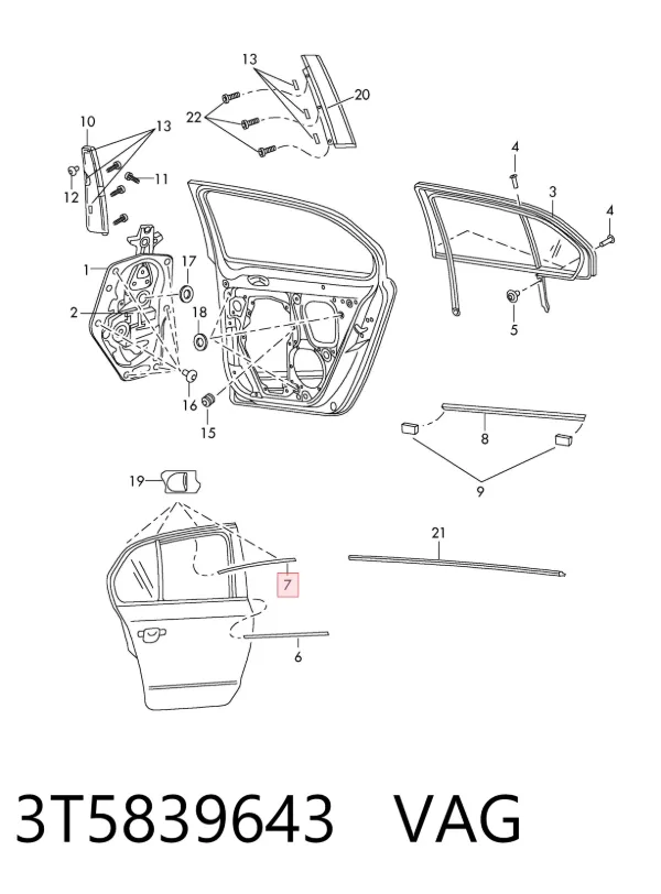  3T5839643 VAG