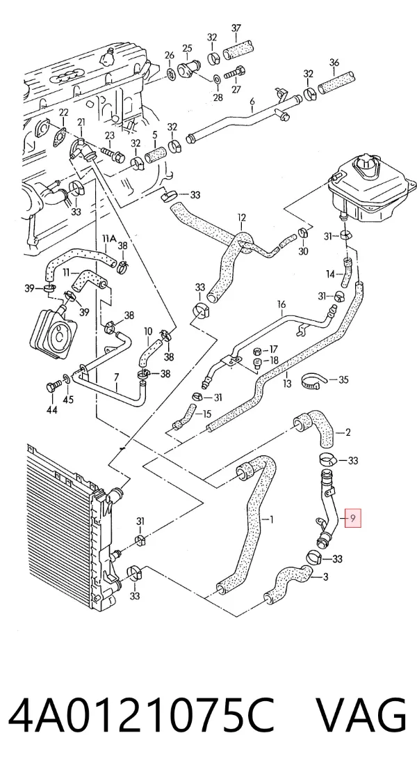  4A0121075C VAG